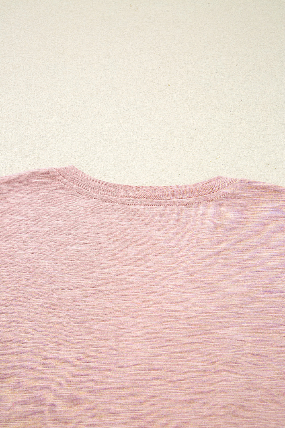 Light Pink V Neck Blouse