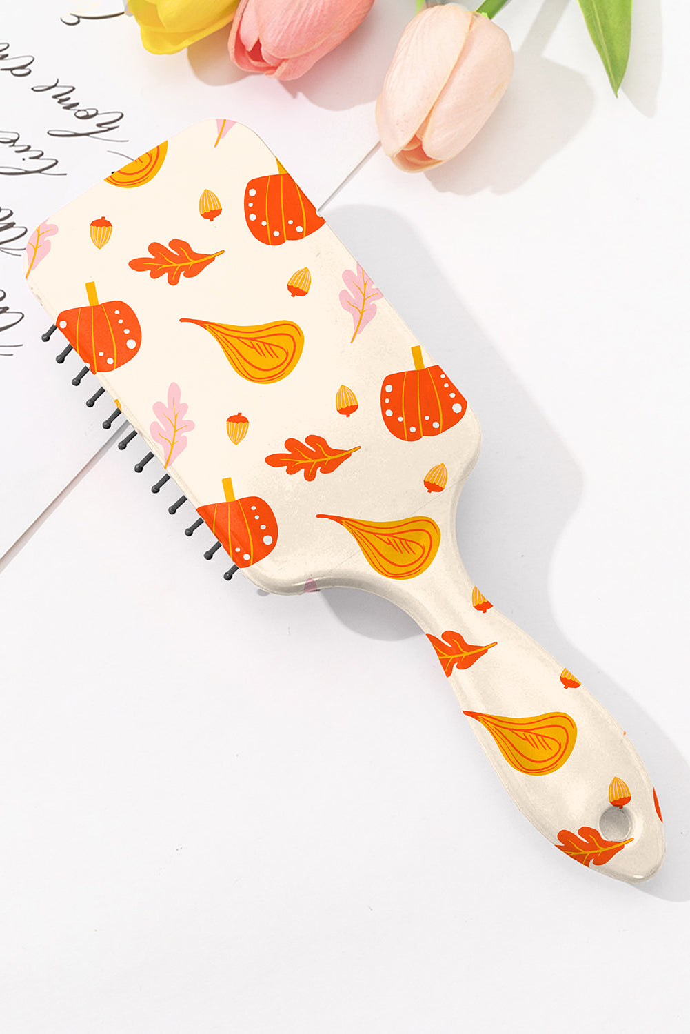 Grapefruit Orange Pumpkin Fall Vibe Cushion Comb