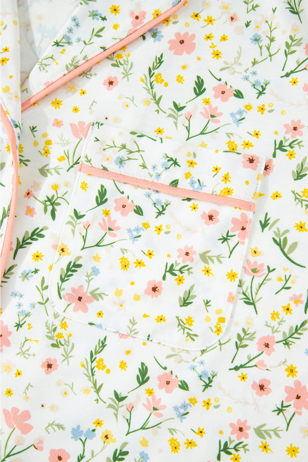 Cherry Print Pajama Set