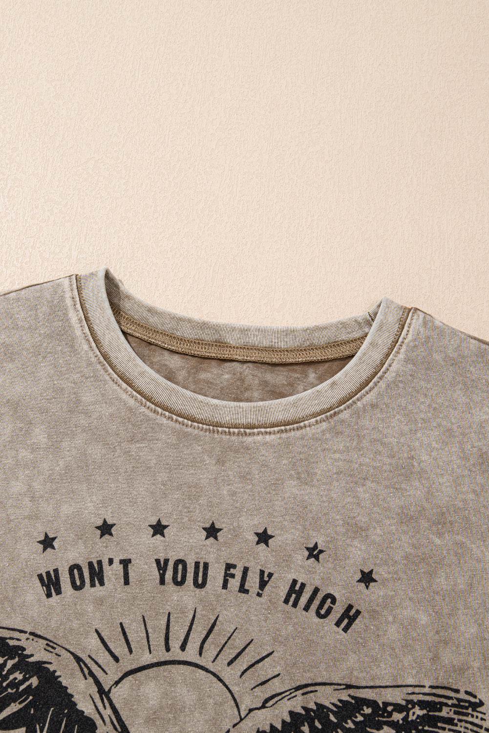 Parchment Letter Graphic Top
