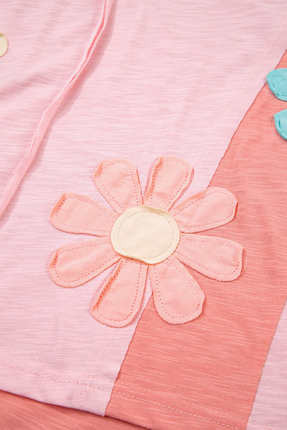 Pink Flower Top