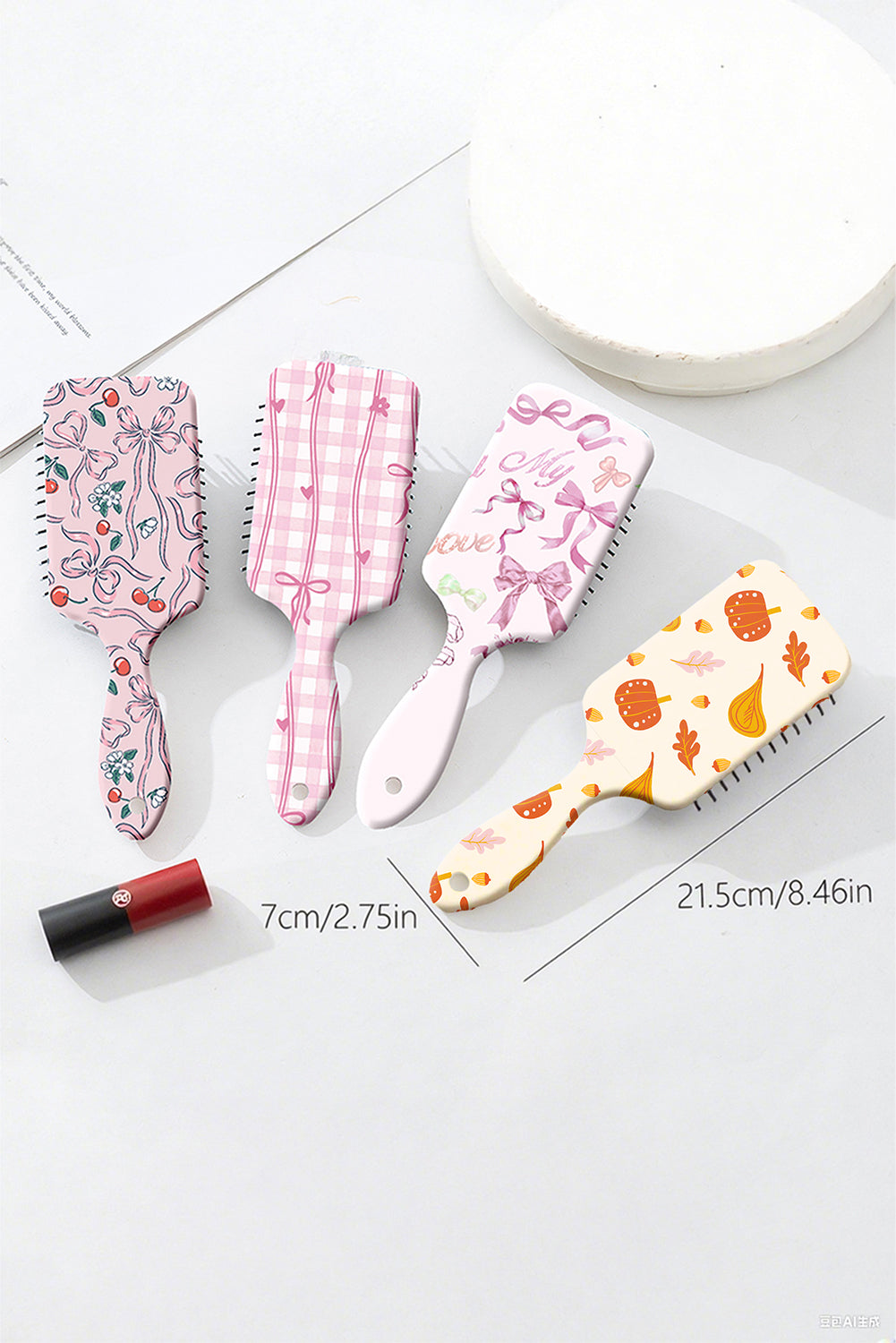 Grapefruit Orange Pumpkin Fall Vibe Cushion Comb