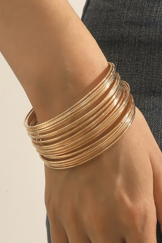 Gold Bracelet Set