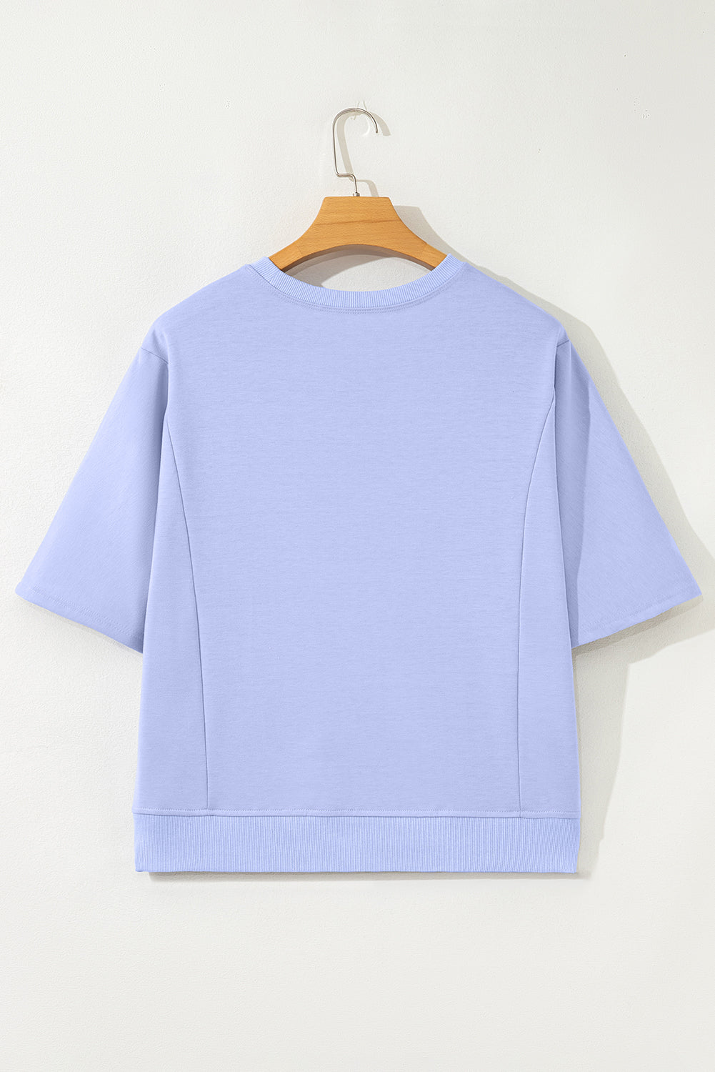 Beau Blue Half Sleeve Tunic Top