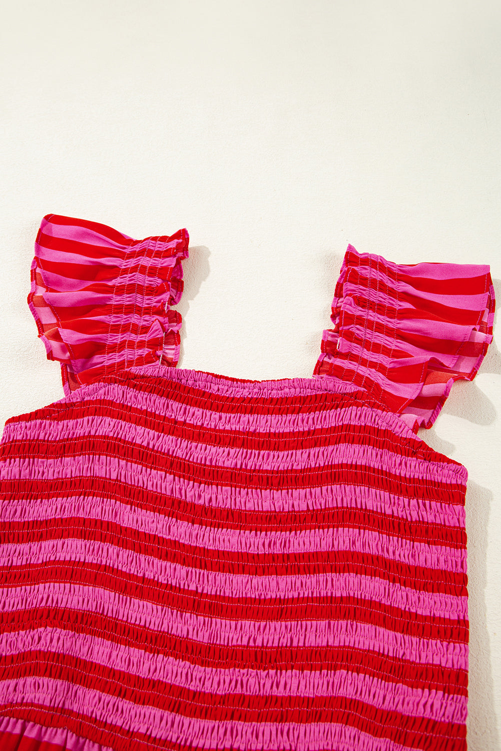 Rose Stripe Dress
