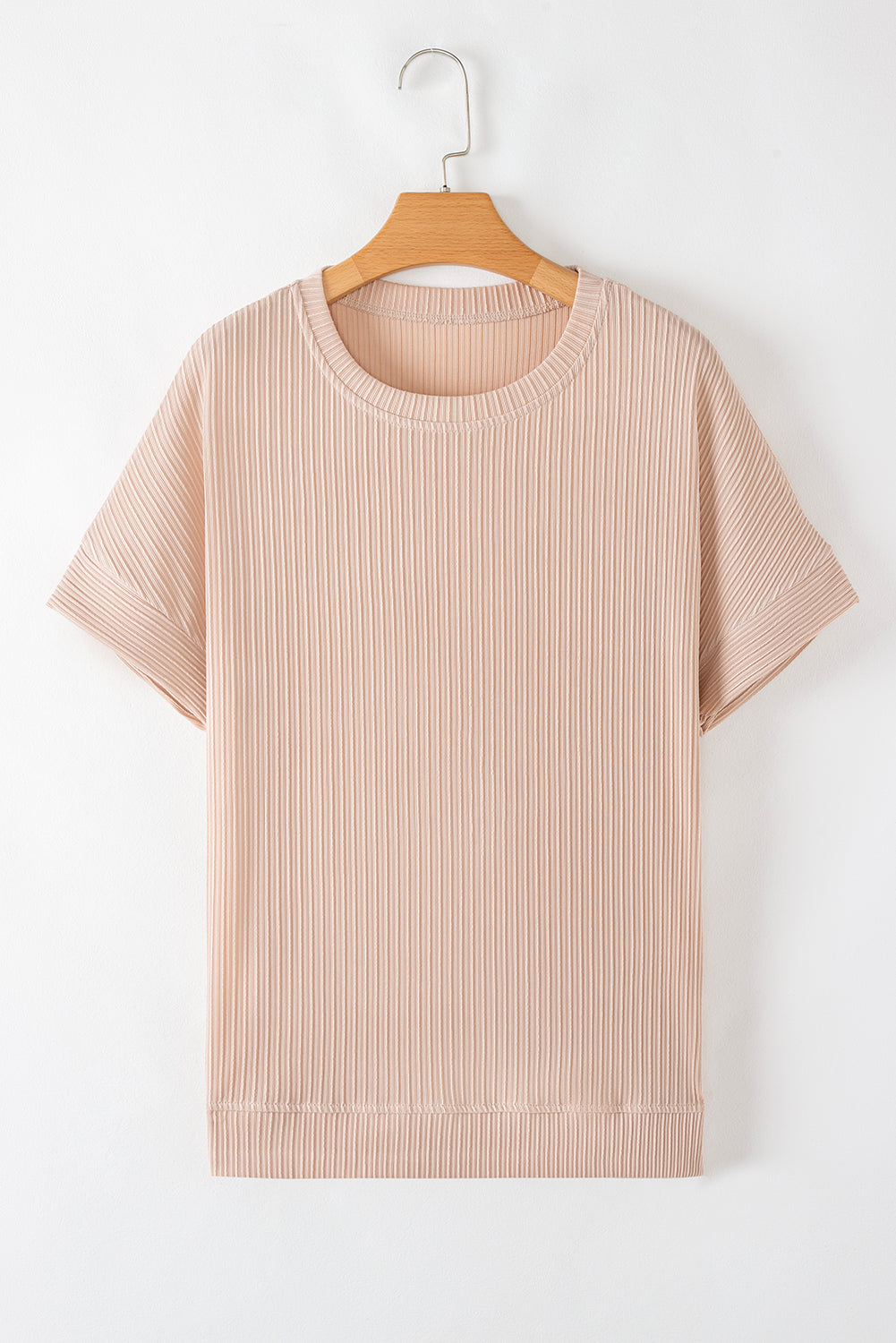 Jet Stream Side Slits Short Sleeve Top
