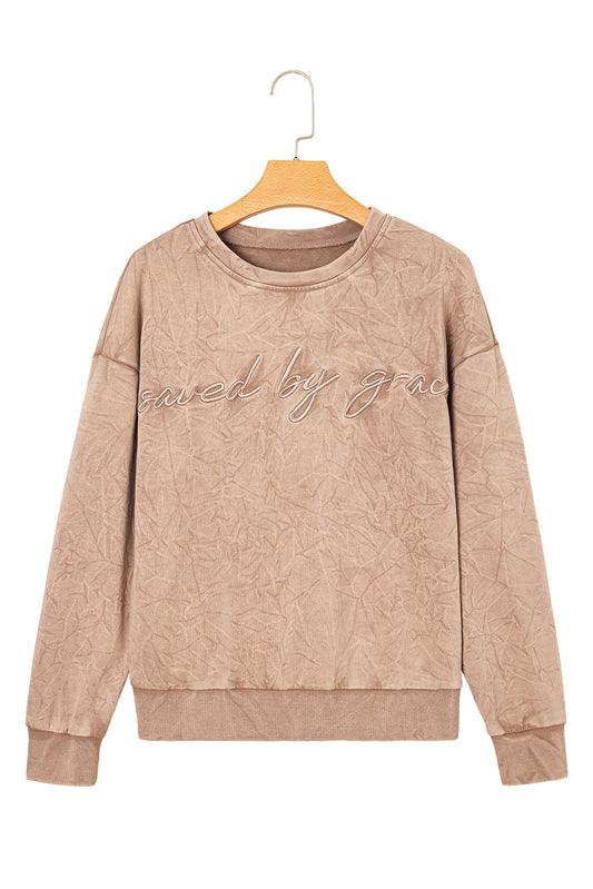 Dune "saved by grace" Loose Sweatshirt