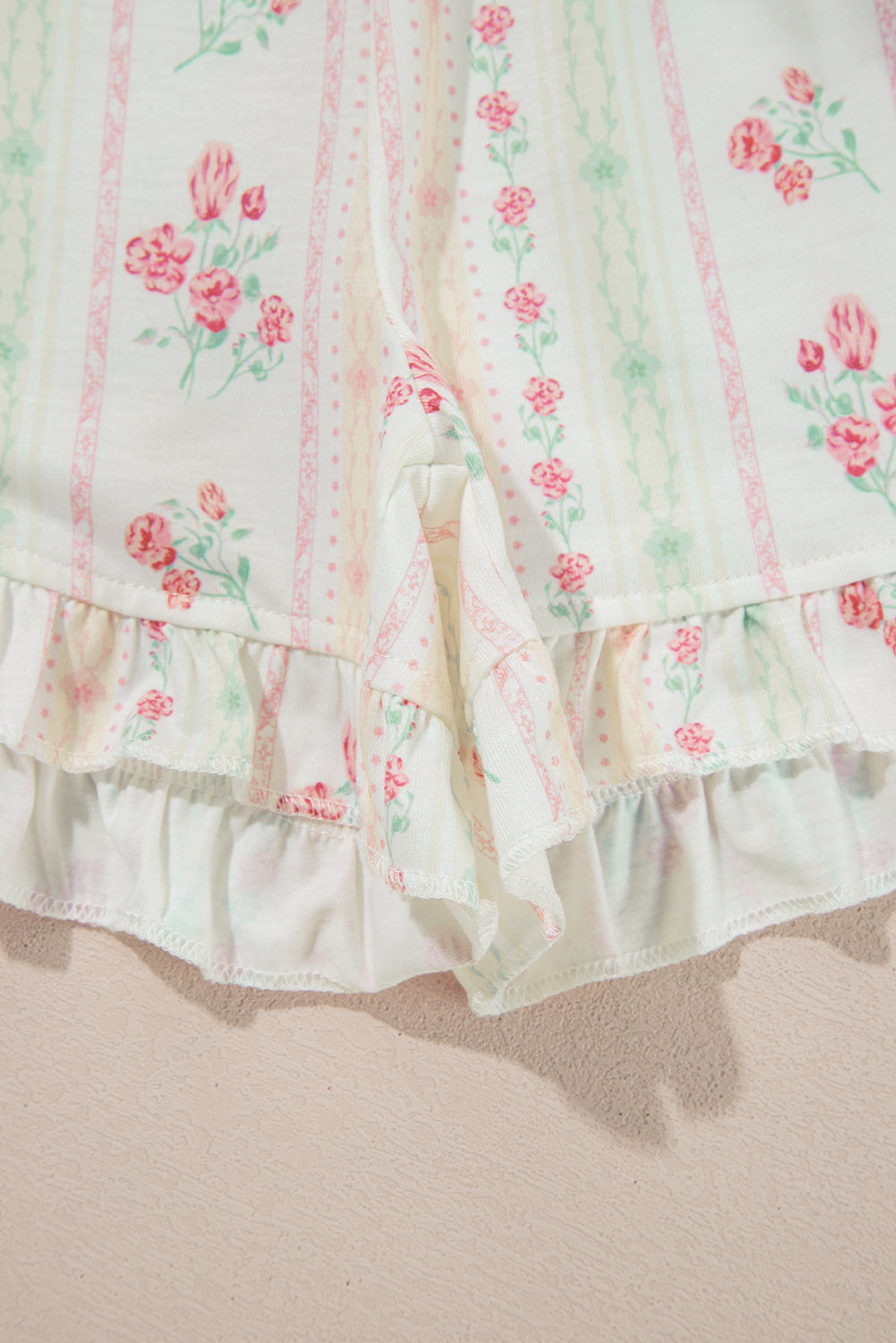 Cherry Print Pajama Set