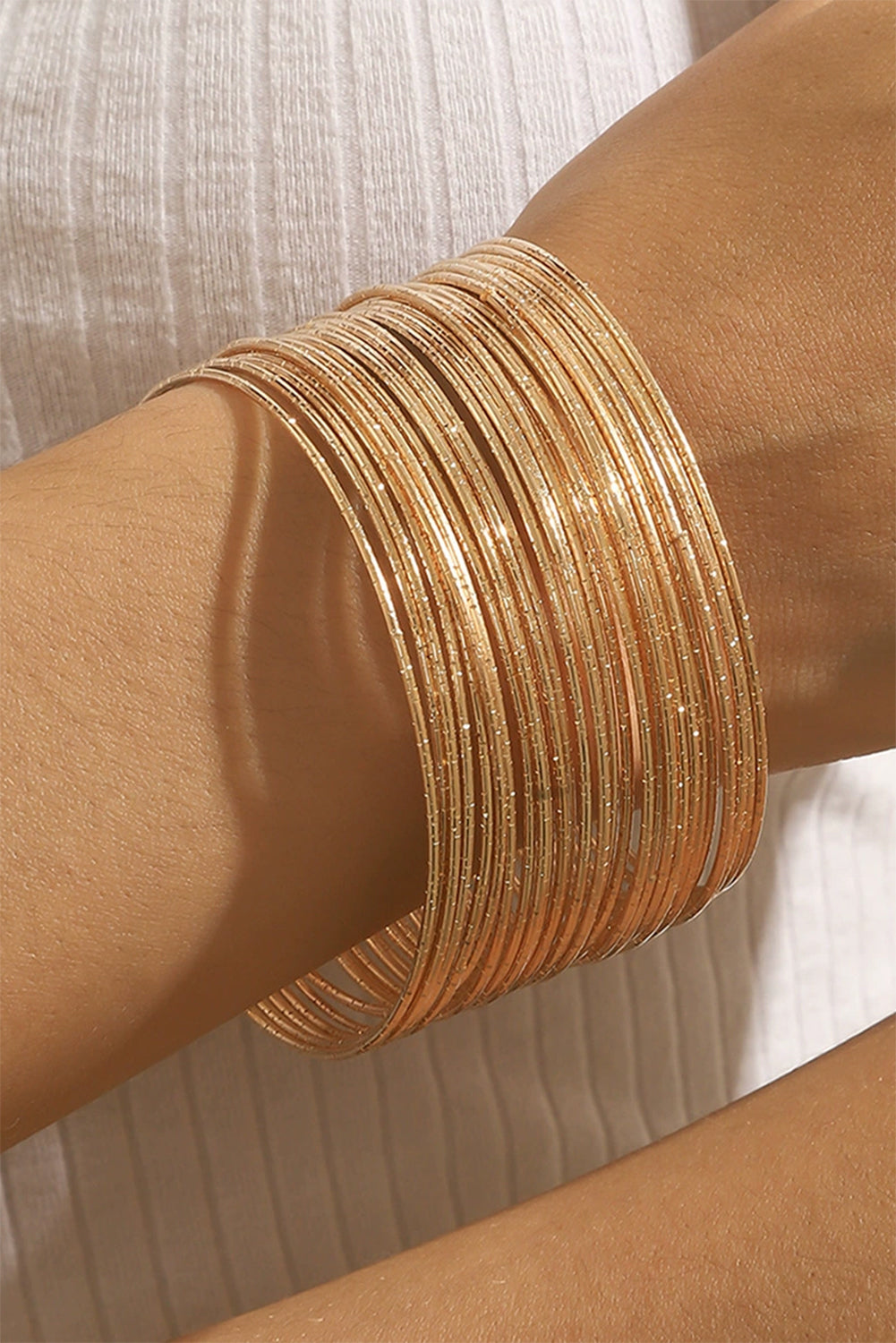 Gold Bracelet Set