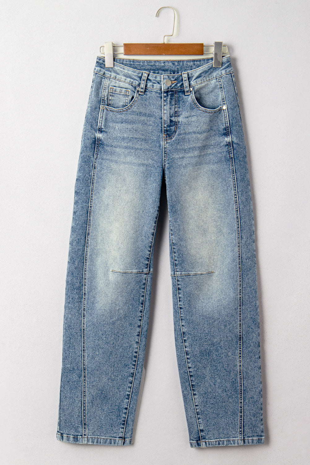 Blue Vintage Washed Jeans