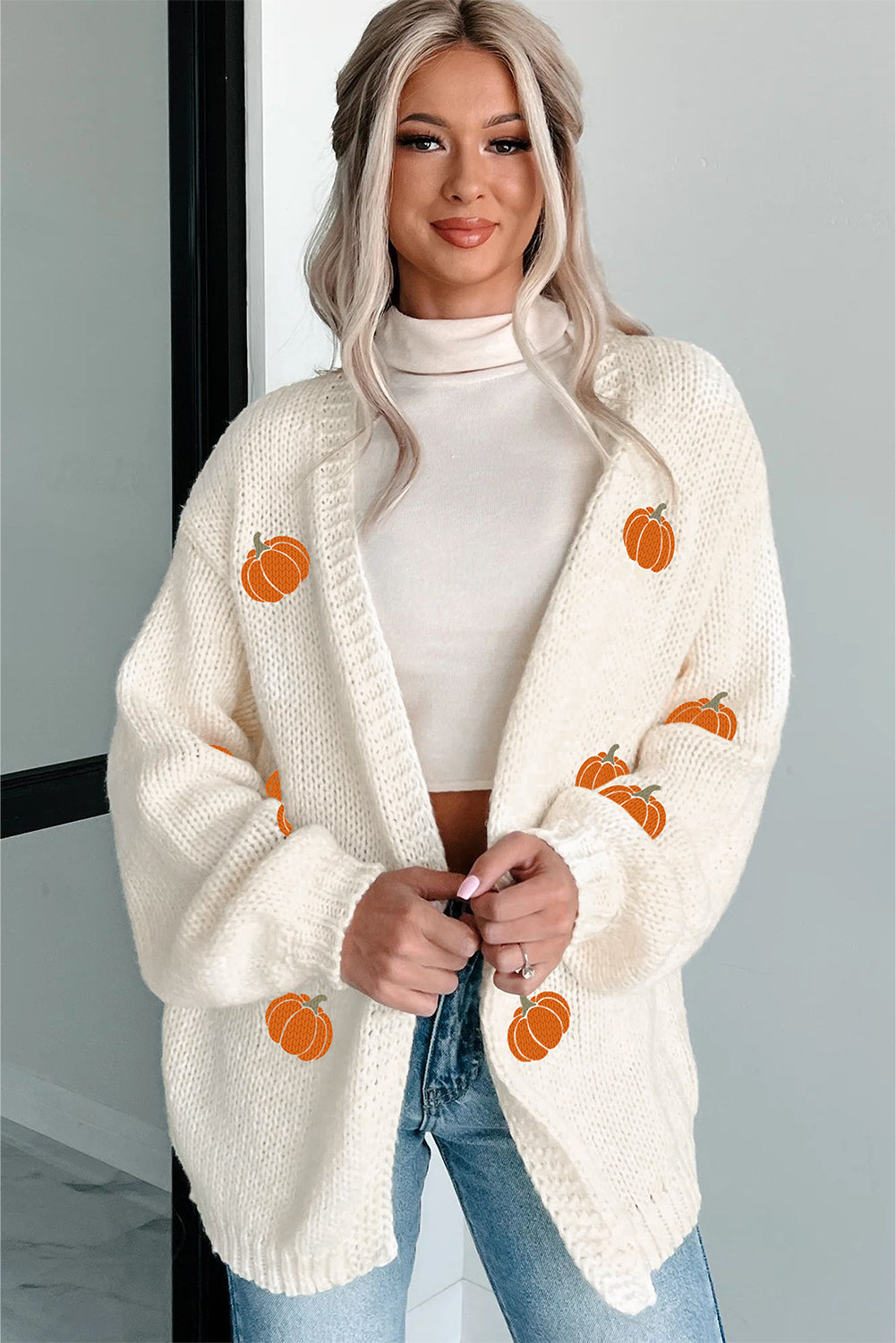 White Pumpkin Cardigan