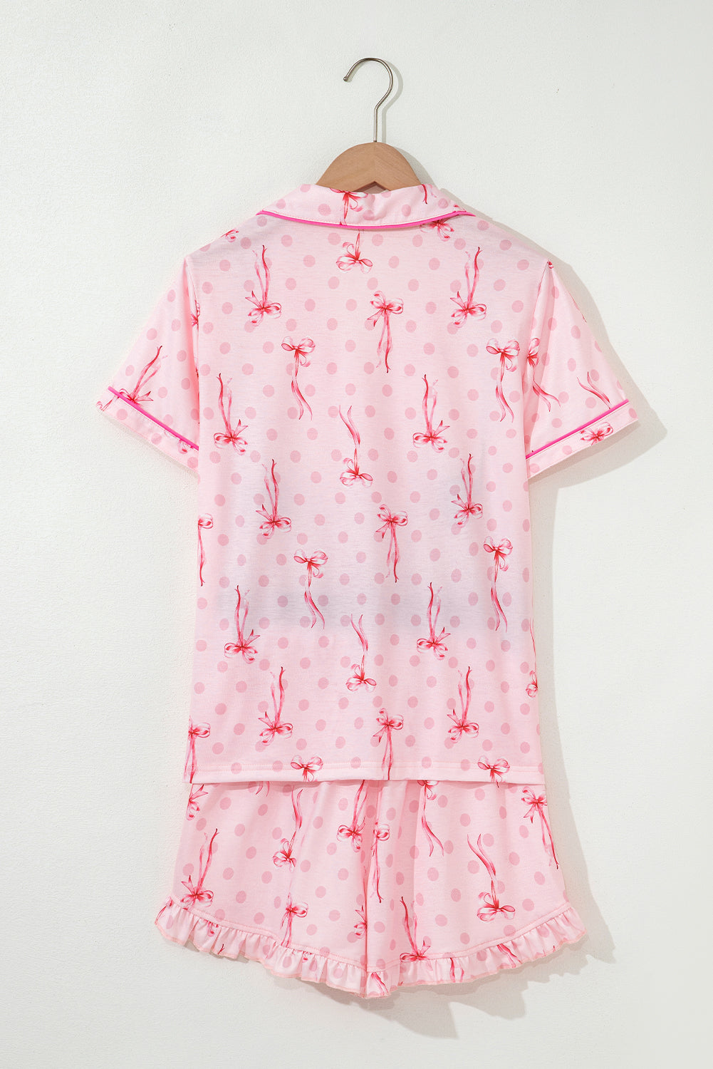 Cherry Print Pajama Set