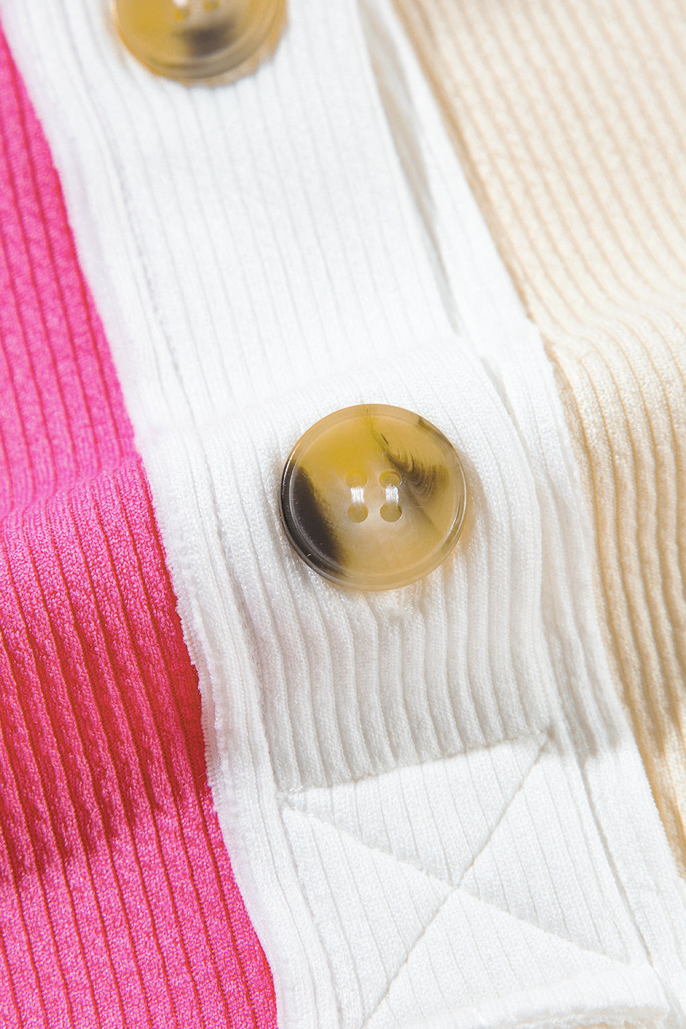 Oversized Henley Sweatshirt