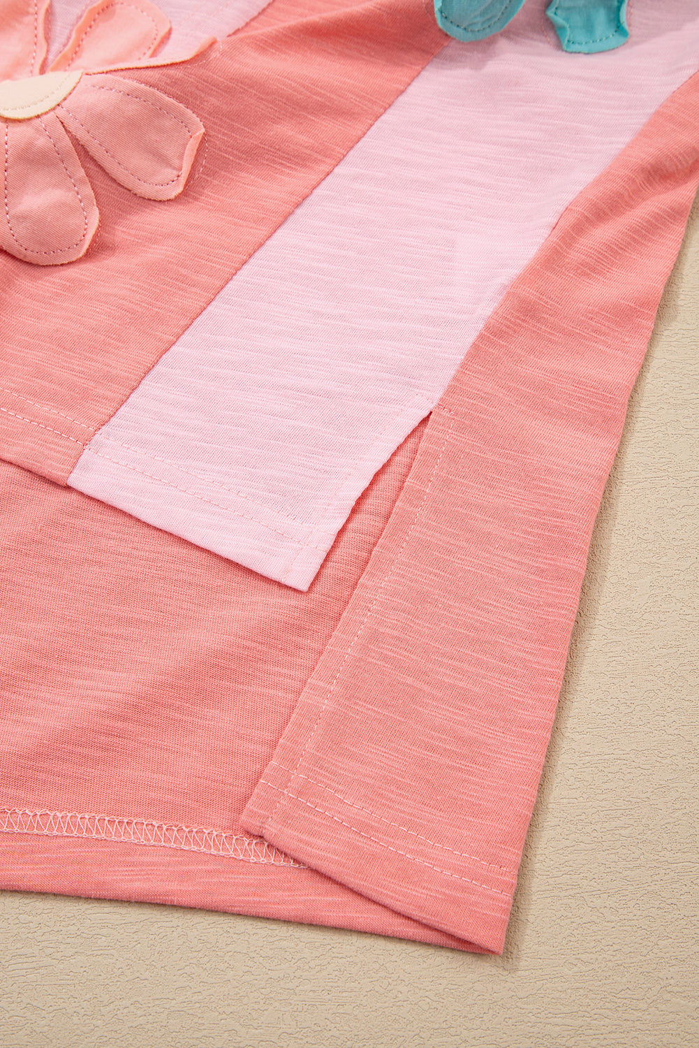 Pink Flower Top