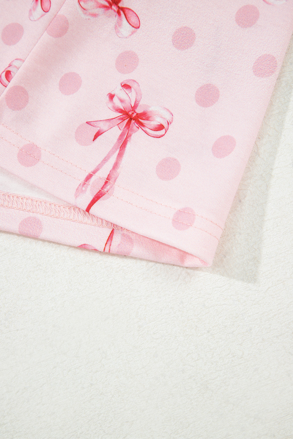 Cherry Print Pajama Set